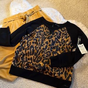Cheetah print Seven sweatshirt
